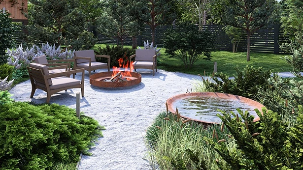 Тихий сад - вид 2