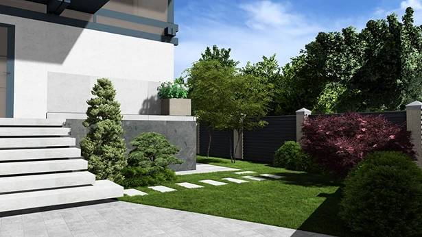 Сад архитектуры - вид 1