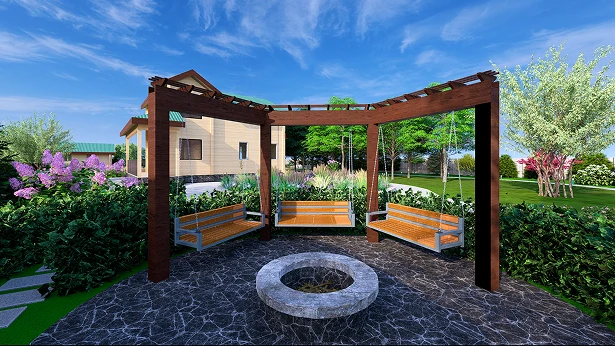 Зелёная перспектива - вид 1